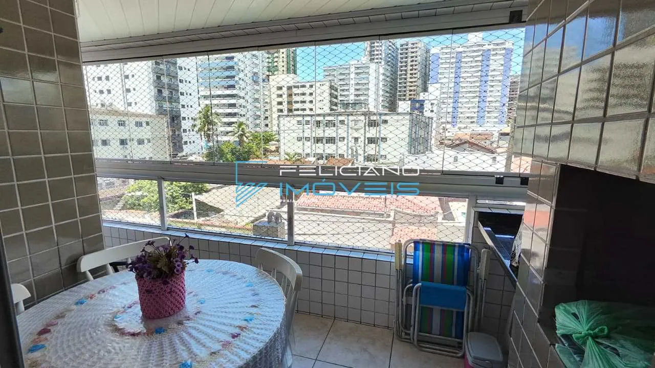 Imagem Apartamento com 2 quartos, Guilhermina, Praia Grande - R$ 550 mil, Cod: 6892