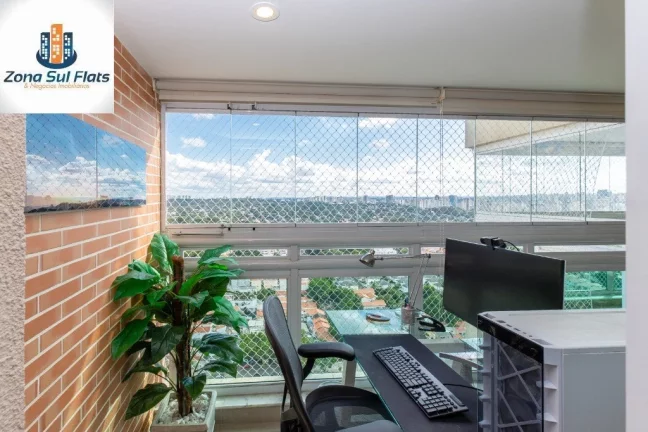 Imagem Excelente Apartamento à Venda No Campo Belo Com 3 Suítes e 3 Vagas - Varanda Gourmet
