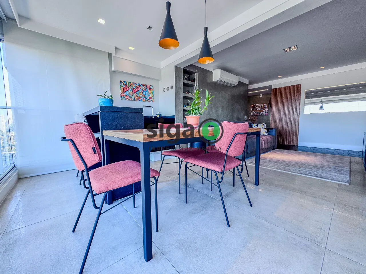 Imagem Apartamento à venda no Campo Belo de 89m² mobiliado, 2 dormitórios e 2 vagas