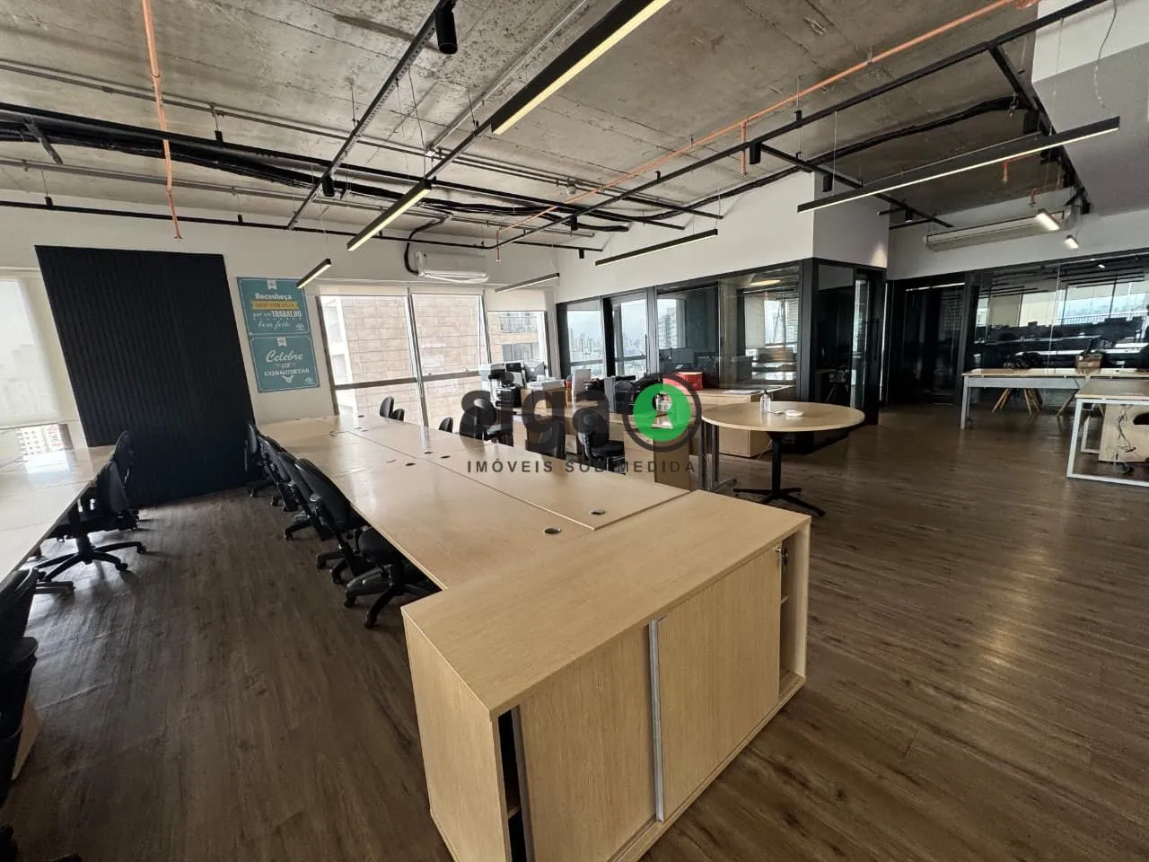 Imagem Conjunto comercial 214 m² Tatuapé Mobiliado