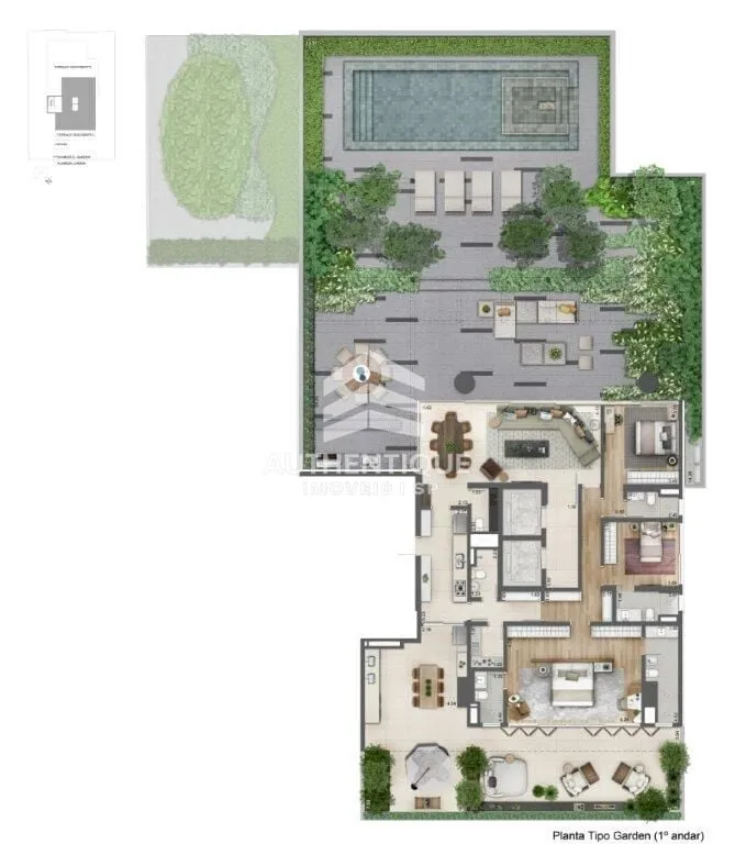 Imagem FACCES JARDINS - Apartamento à venda em São Paulo/SP