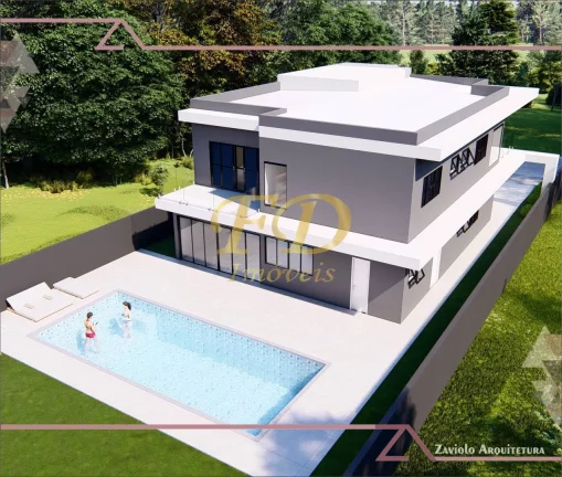 Imagem Casa de Alto Padrão em Atibaia Condomínio Fechado