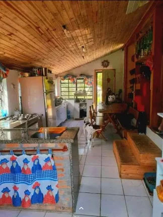 Imagem Sítio em condomínio fechado, Casa mista 53m2, Galpão, Piscina, Águas Claras