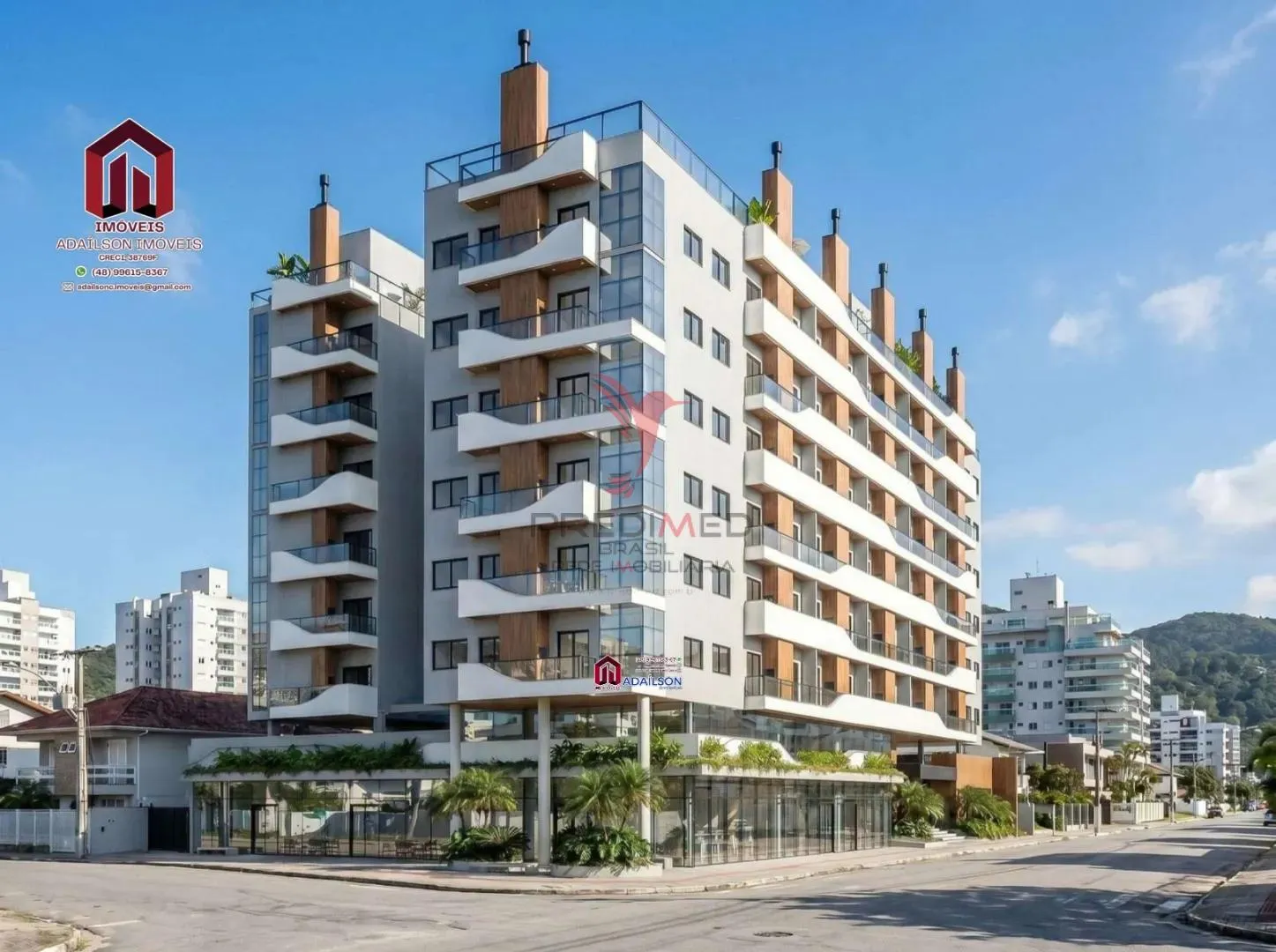 Foto do imóvel Unidades habitacionais do Icone Residence Florianópolis SC Brasil em Rua dos Lordes, 2300 - Ingleses Do Rio Vermelho, Florianópolis - SC