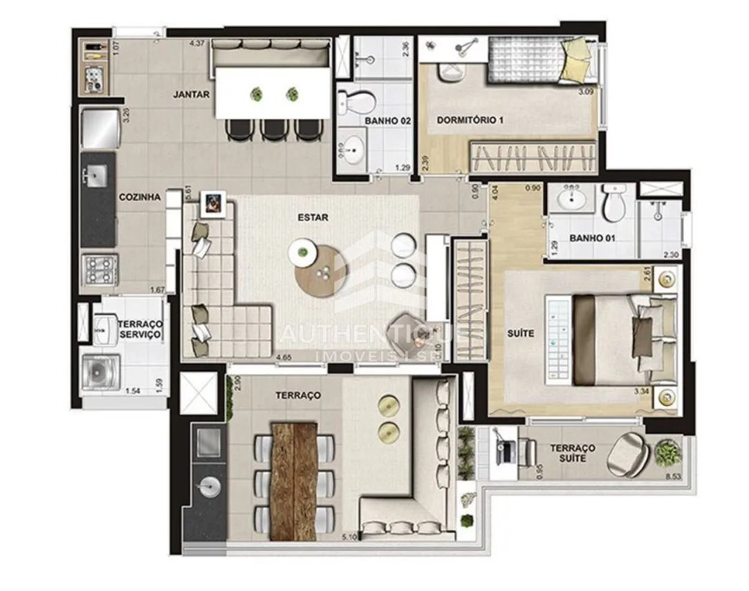 Imagem UNITA JARDIM PRUDENCIA - Apartamento no bairro Jardim Prudência à venda