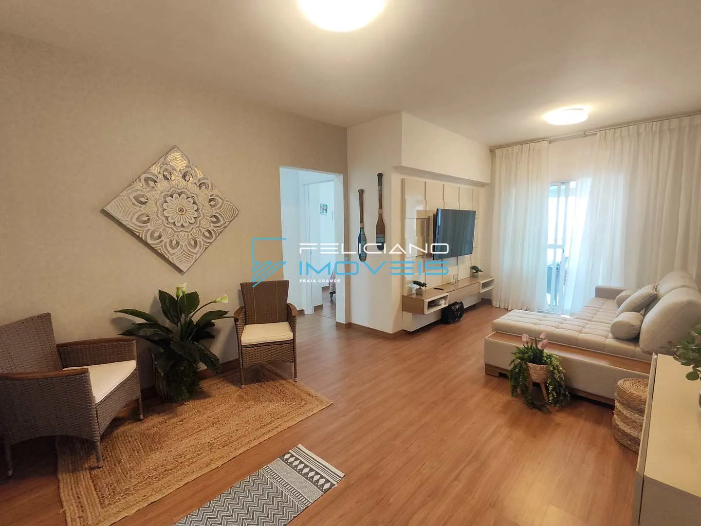 Imagem Apartamento com 3 quartos, Mirim, Praia Grande - R$ 1.25 mi, Cod: 6256