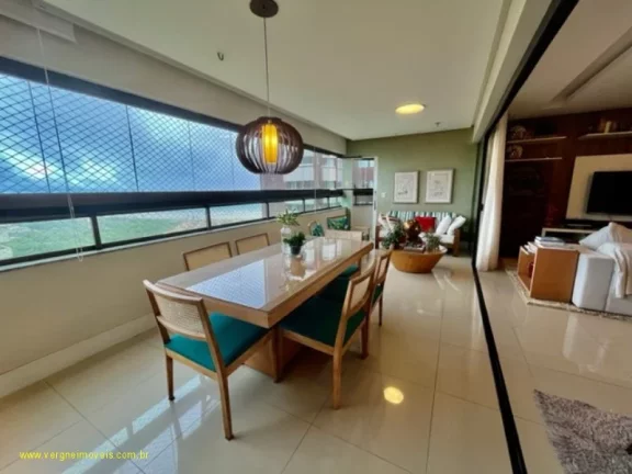 Imagem Apartamento Alto Padrão com Vista Mar ? 4 Suítes em Patamares | 198m² | Varanda Gourmet | 3 Vagas