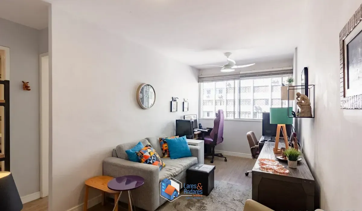Foto do imóvel Apartamento para venda em Santa Cecília com 1 quarto, 45m² em Rua Doutor Veiga Filho