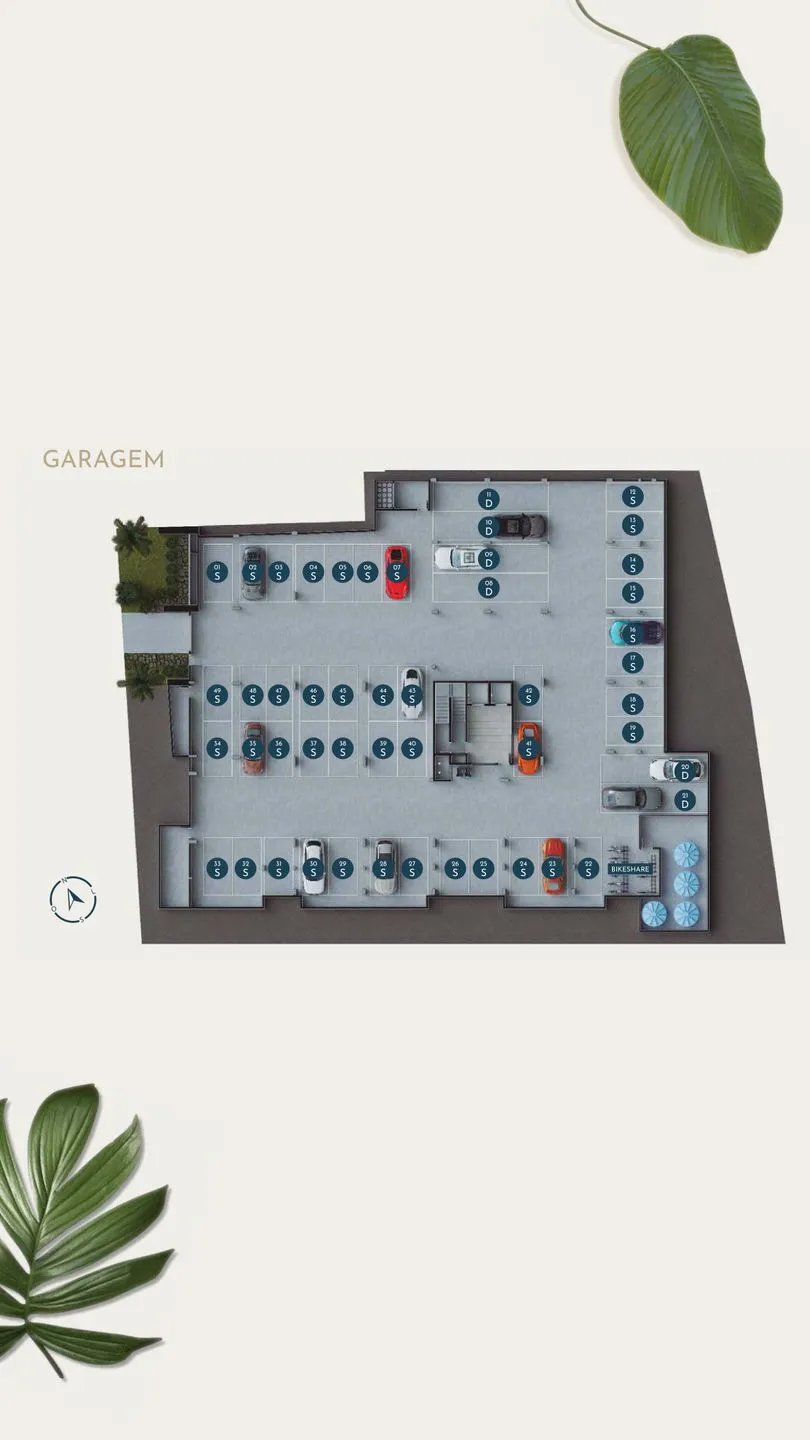 Imagem Studio à venda em Torres, Praia da Cal, com 1 quarto, 50.39m2