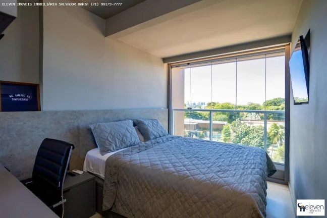 Imagem Apartamento para Locação em Salvador, Horto Florestal, 1 dormitório, 1 suíte, 1 banheiro, 1 vaga