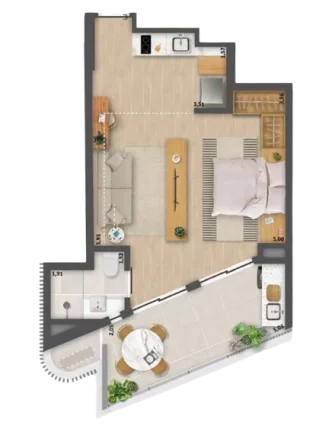 Imagem APARTAMENTO RESIDENCIAL em Rio de Janeiro - RJ, Copacabana