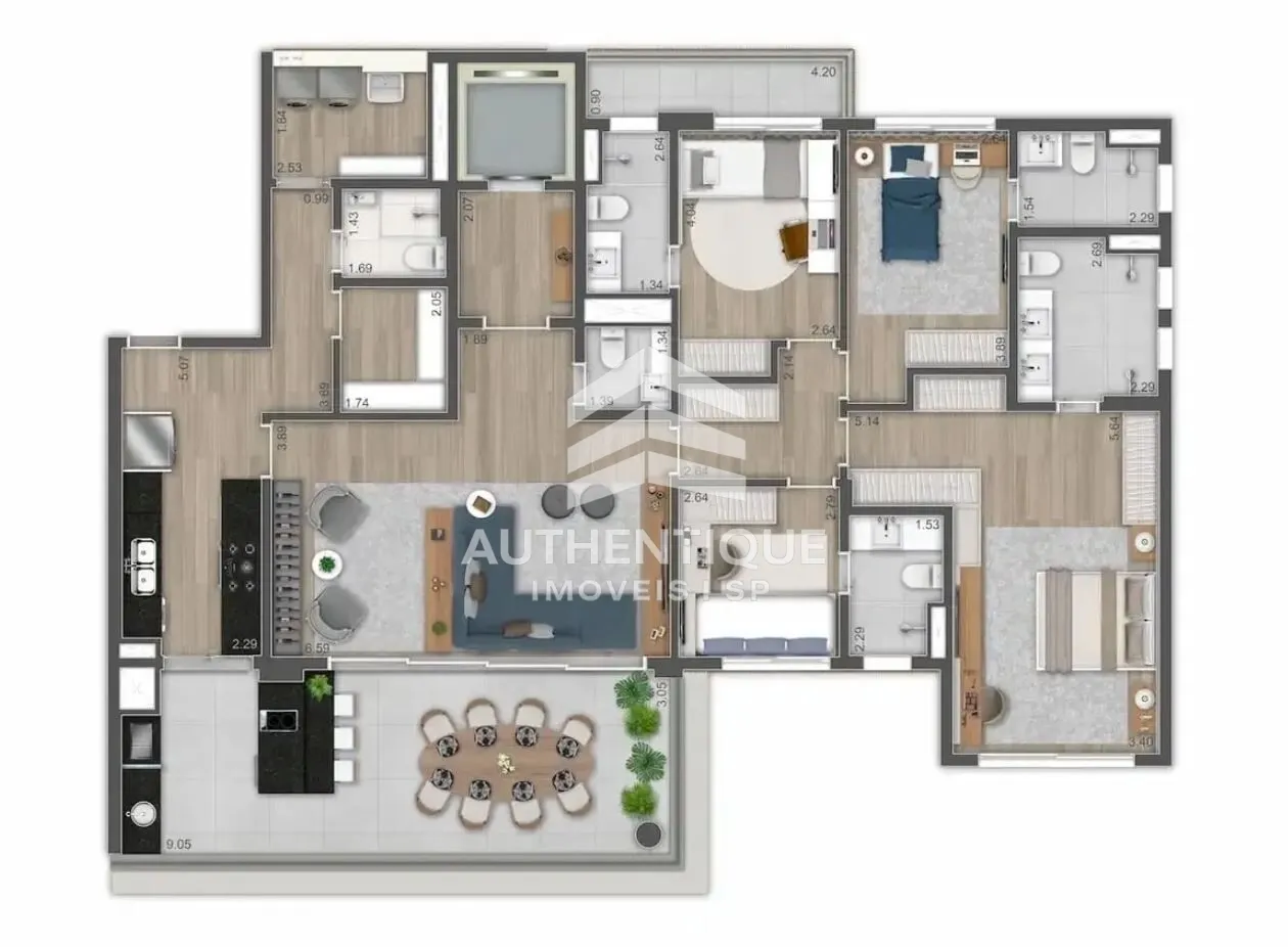 Imagem ATELIE 365 BROOKLIN - Apartamento à venda no bairro Brooklin - São Paulo/SP, Zona Sul