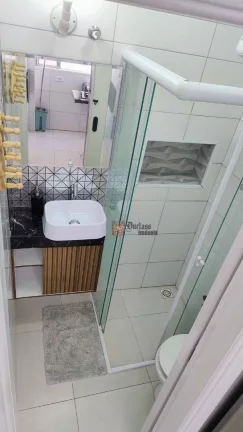 Imagem Apartamento com 1 dormitório à venda, 50 m² por R$ 530.000 - Boqueirão - Santos/SP