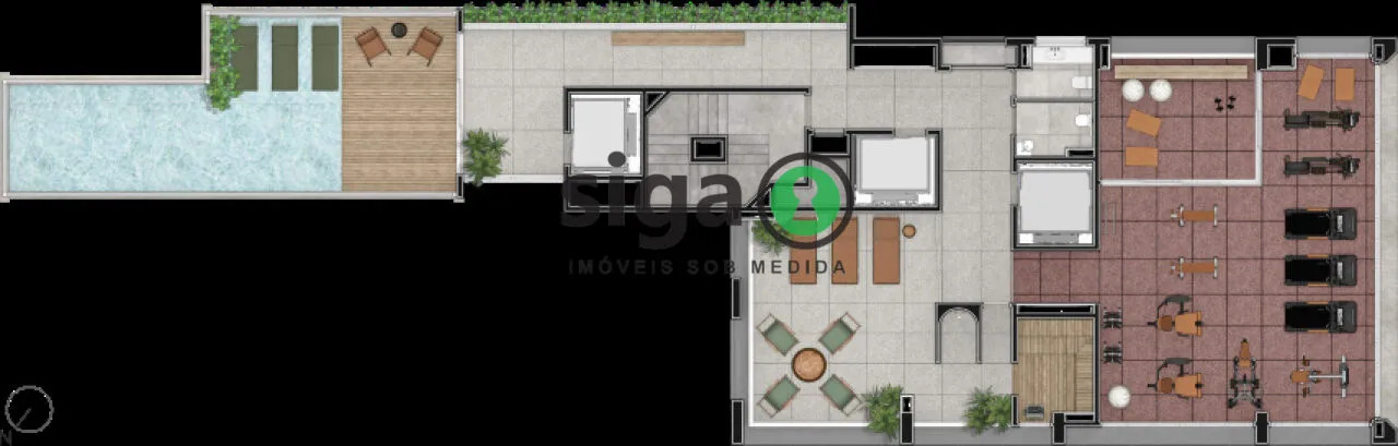 Imagem Sabino MOS 144 m² de exclusividade em Pinheiros, com arte e vista privilegiada