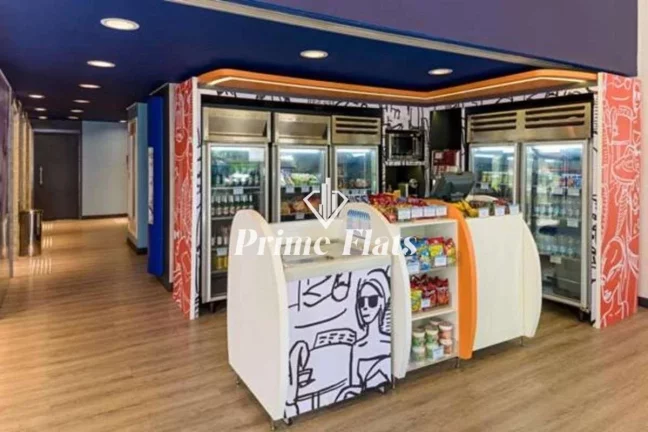 Imagem Flat disponível para venda no Ibis Budget Jardins, com 12m², 1 dormitório e 1 vaga de garagem