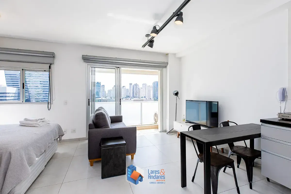 Imagem Studio para venda em Chácara Santo Antônio com 1 quarto, 33m²