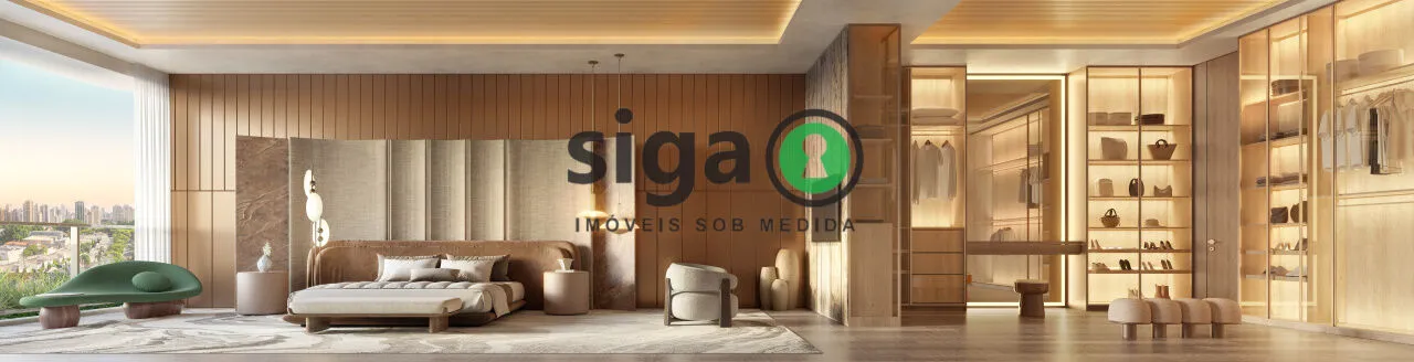 Imagem Apartamento a venda 4 suítes-3 vagas Moema com tenis