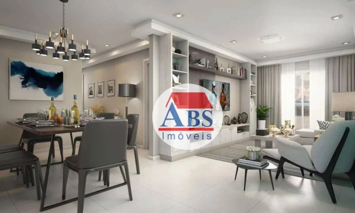 Imagem Apartamento com 2 dormitórios à venda, 85 m² por R$ 490.000,00 - Aviação - Praia Grande/SP