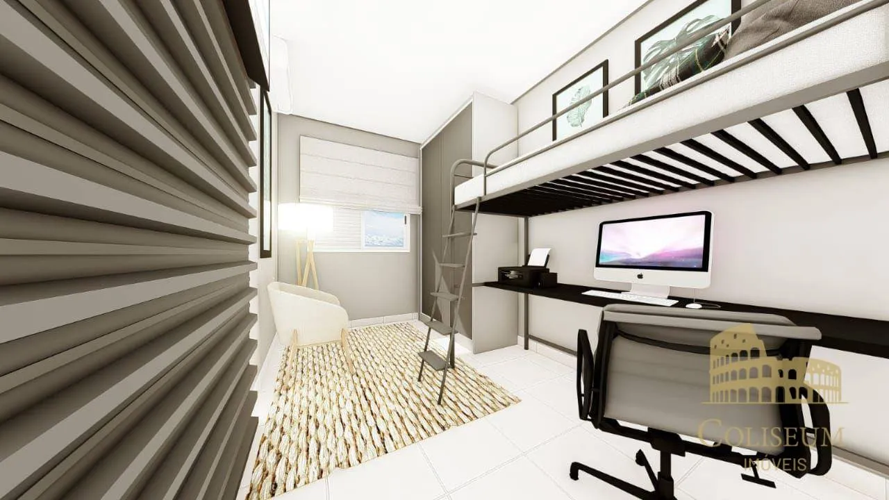 Imagem Apartamento com 1 dormitório à venda, 46 m² por R$ 240.000,00 - Vilamar - Praia Grande/SP