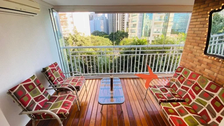 Imagem Apartamento mobiliado para locação na Consolação, São Paulo-SP: 2 quartos, 1 suíte, 2 salas, 1 banheiro, 1 vaga, 80m². Encontre seu novo lar!