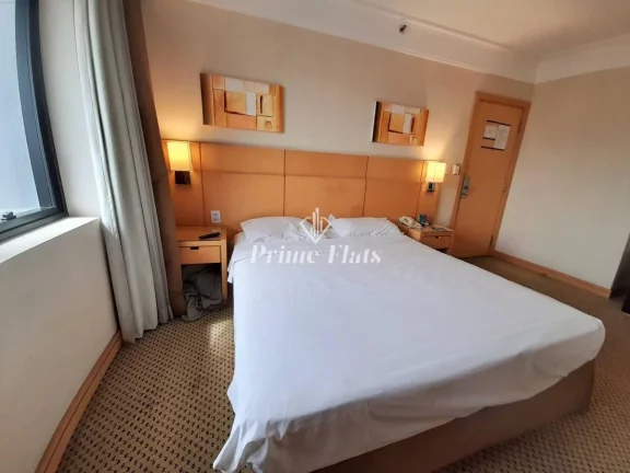 Imagem Flat disponível para locação no Slaviero Guarulhos, com 28m², 1 dormitório e 1 vaga