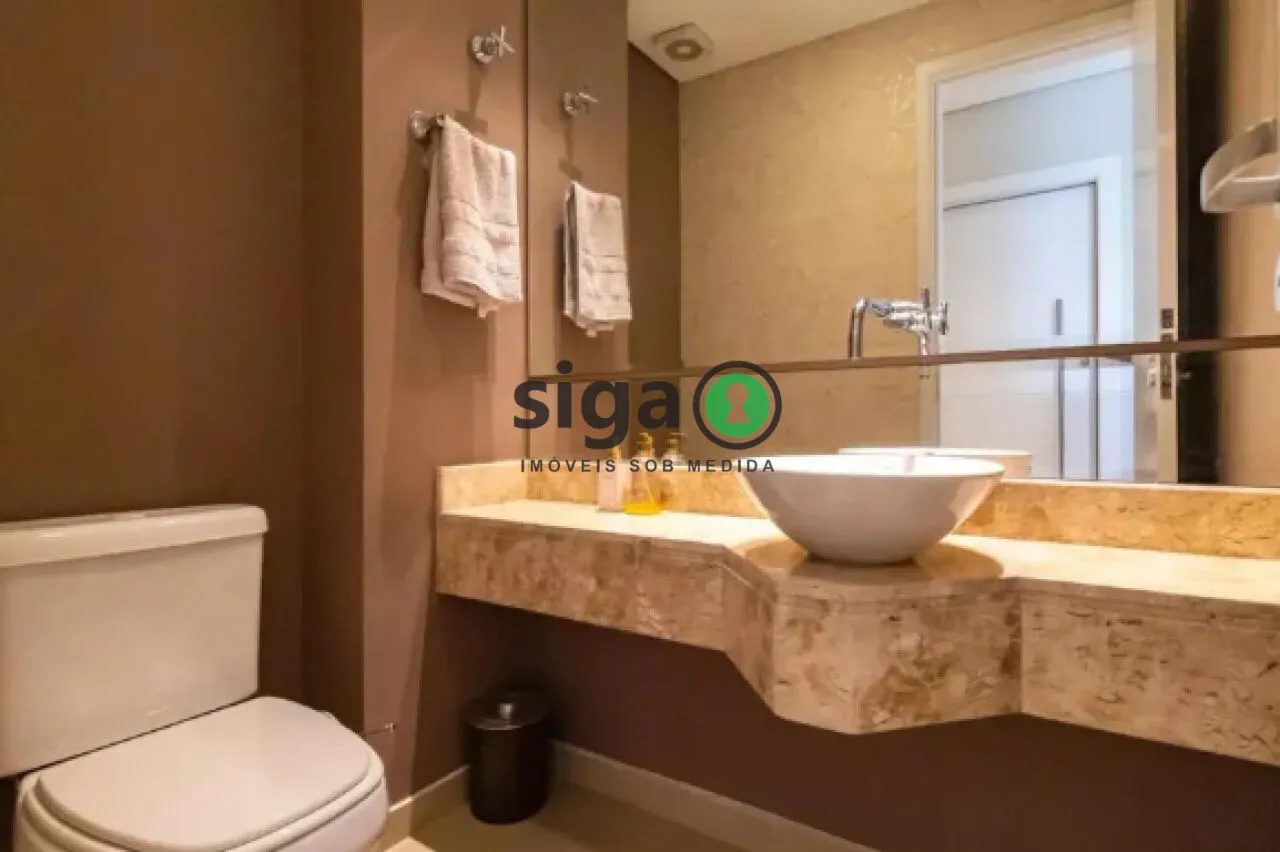 Imagem Apartamento à venda e locação, MOBILIADO, com 184m², 3 quartos e 3 vagas no Morumbi
