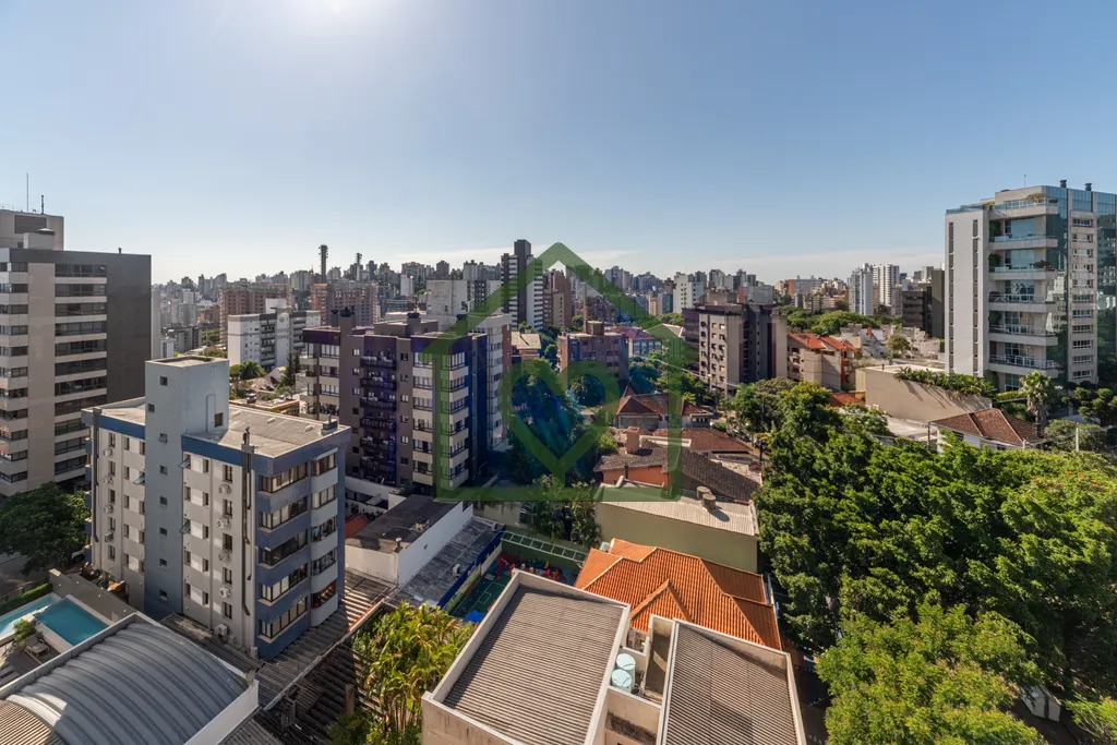 Imagem A Bridge Imóveis vende apartamento de 145 m², em andar alto, com 3 suítes, living para três ambi...