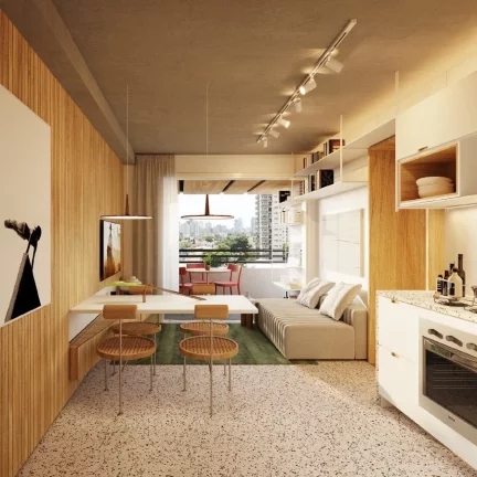 Imagem Apartamento à venda em São Paulo, Pinheiros, com 2 quartos, 67,41m2