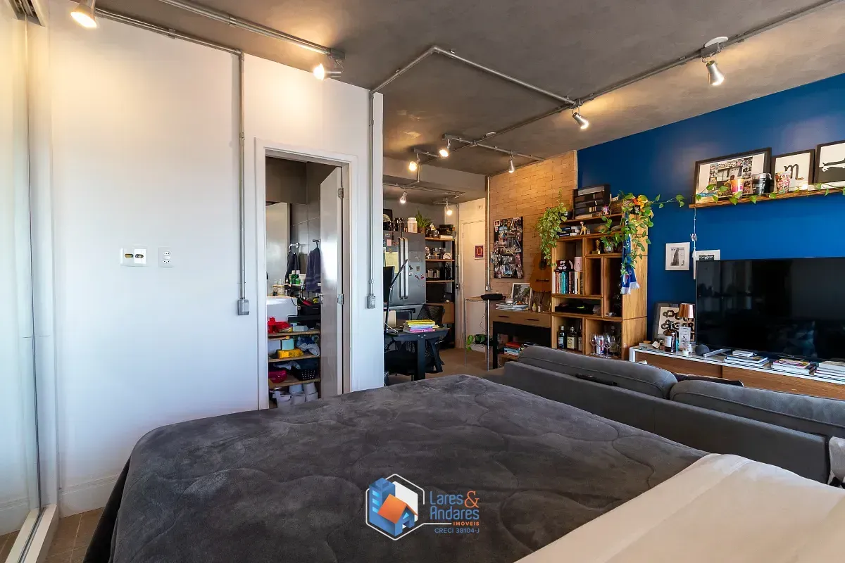 Imagem Apartamento para venda em Brooklin com 1 quarto, sendo 1 suíte, 44m²
