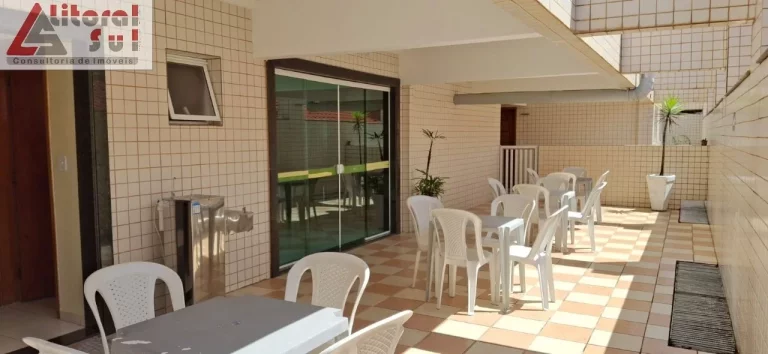 Imagem Apartamento à venda em Praia Grande-SP, Tupi: 1 quarto, 1 sala, 1 banheiro, 1 vaga de garagem, 53m² de área!