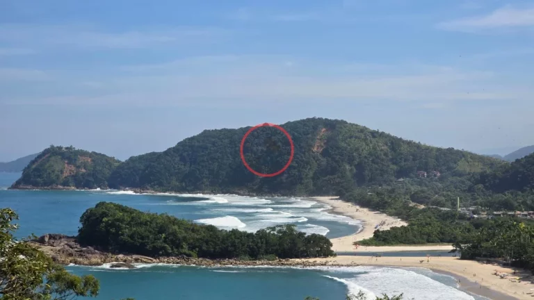 Imagem 2 CASAS VISTA PREVILEGIADA PARA A PRAIA DE CAMBURY E CAMBURIZINHO TERRENO DE 1488M² ACESSO PELA ESTRADA NO MEIO DA MATA ATLANTICA
