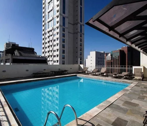 Imagem Flat disponível para locação no Saint James Residence, com 42m², 1 dormitório e 1 vaga
