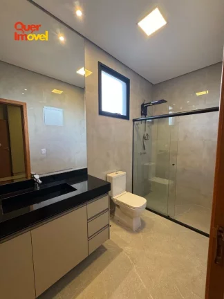 Imagem Casa em condomínio de alto padrão à venda em Ribeirão Preto-SP. 4 quartos, 4 suítes, 6 banheiros, 4 vagas de garagem. 192,85 m². Quer Imóvel Negócios Imobiliários.