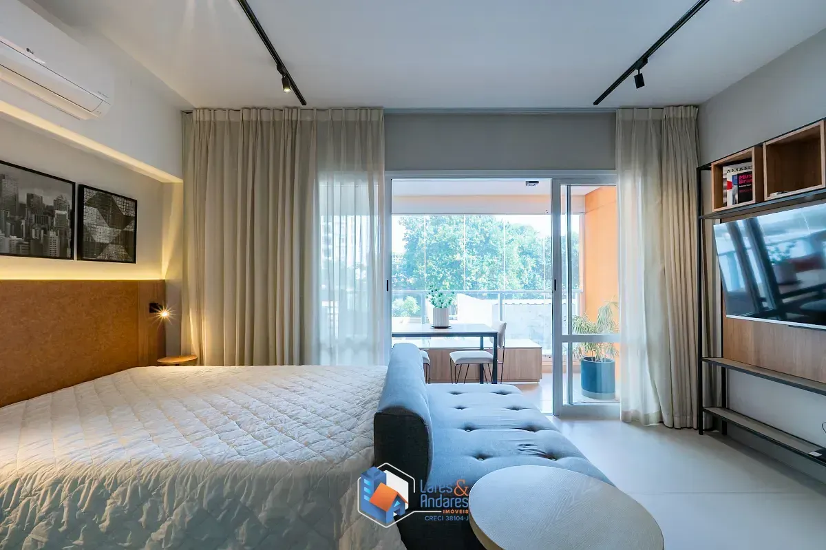 Imagem Studio para venda em Campo Belo com 1 quarto, 40m²