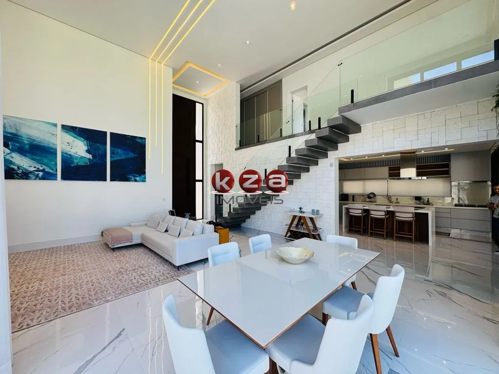 Imagem Luxuosa casa em condomínio à venda em Valinhos-SP, no Condomínio Residencial Ypê Dourado: 3 quartos, 3 suítes, 3 salas, 5 banheiros, 4 vagas, 384m².