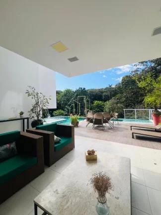 Imagem Casa Alto Padrão à Venda em Alphaville Salvador I | 600m² Privativos | 4 Suítes | Energia Solar | Espaço Gourmet