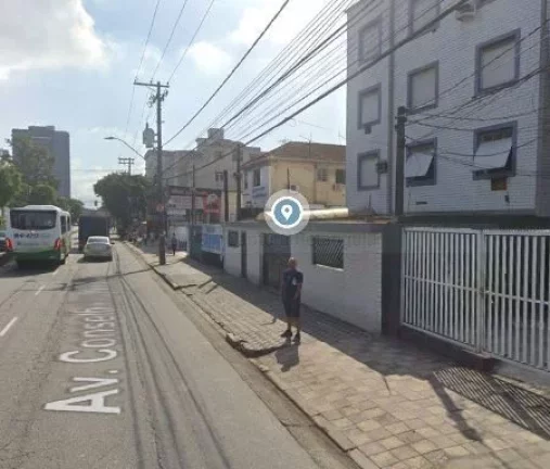 Imagem Terreno para alugar, 300 m² por R$ 9.108,00/mês - Vila Matias - Santos/SP