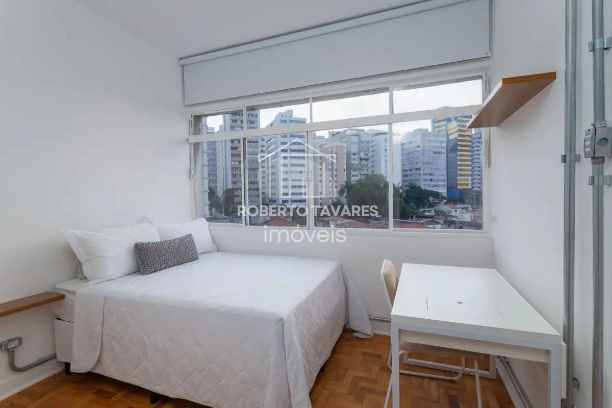 Imagem Apartamento Mobiliado de 110m² na Bela Vista, com 4 quartos bem distribuídos - A apenas 800 metros da estação São Joaquim.