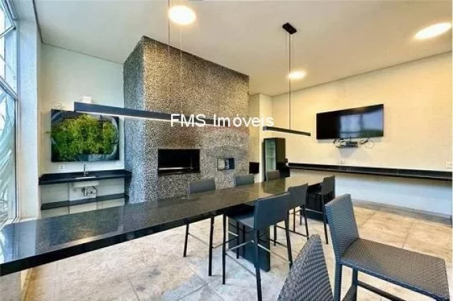Imagem Apartamento à venda em São Paulo - Campo Belo: 2 quartos, 1 suíte, 1 sala, 2 banheiros, 2 vagas de garagem, 69m².