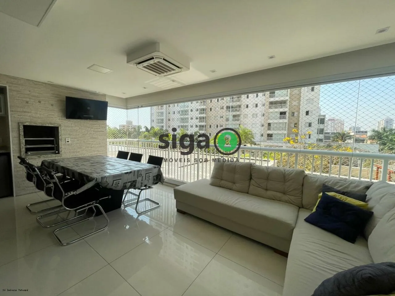 Imagem Luxo e Conforto no Tatuapé: 163m² Mobiliado, 4 Dorms (2 Suítes) e Lazer de Clube