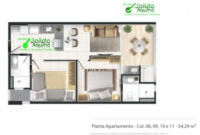 Imagem Apartamentos de 1,2 e 3 quartos, no melhor da Praia de Iracema