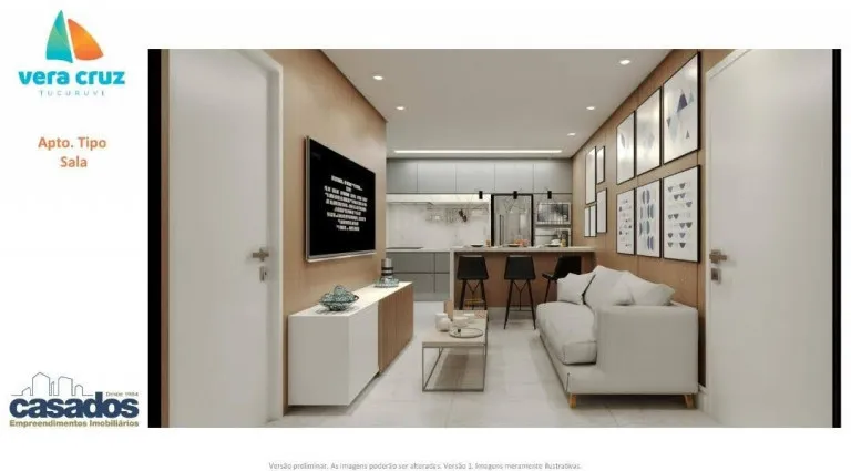 Imagem Apartamento com 2 Quartos à Venda, 43 m² em Vila Gustavo - São Paulo