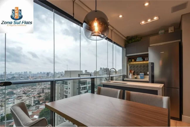 Imagem Apartamento à Venda Na Vila Mariana Com 1 Suíte e 1 Vaga - Semi-Mobiliado