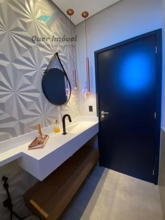 Imagem Casa de luxo em condomínio à venda em Ribeirão Preto-SP, Residencial Alto do Castelo: 3 quartos, 3 suítes, 3 salas, 5 banheiros, 4 vagas, 234m².