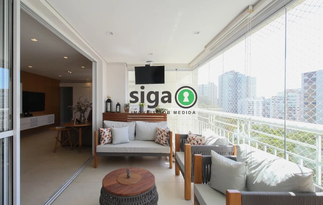 Imagem Apartamento de 142 m2, 3 suites e 2 vagas na Vila Andrade