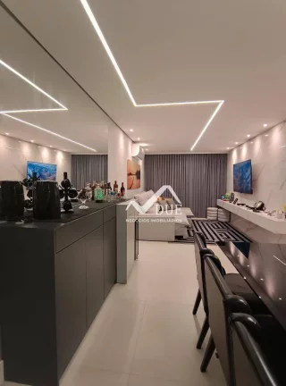 Imagem Apartamento porteira fechada com 2 dormitórios à venda, 89 m² por R$ 910.000 - Pompéia - Santos/SP