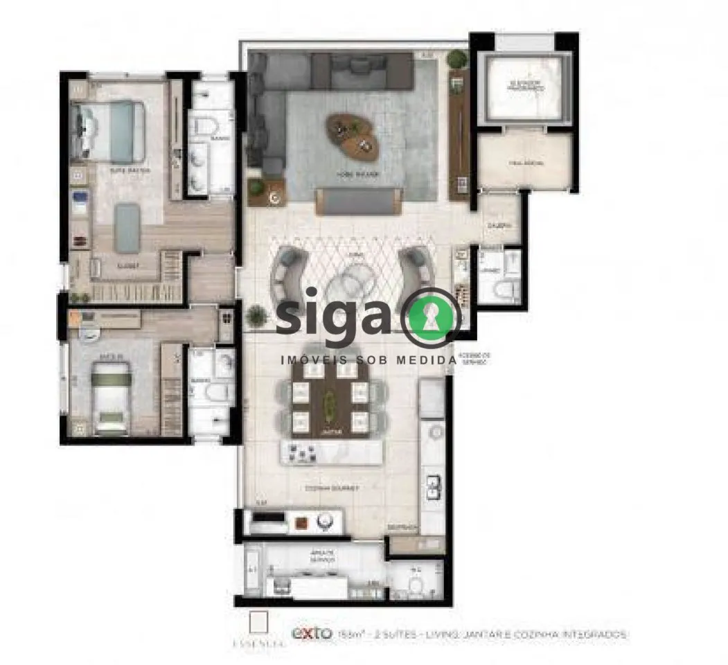 Imagem Apartamento para venda na Vila Mariana 03 suítes, São Paulo - SP