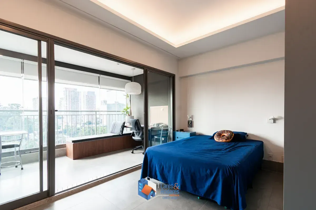 Foto do imóvel Studio para venda em Indianópolis com 1 quarto, 35m² em Avenida Rubem Berta