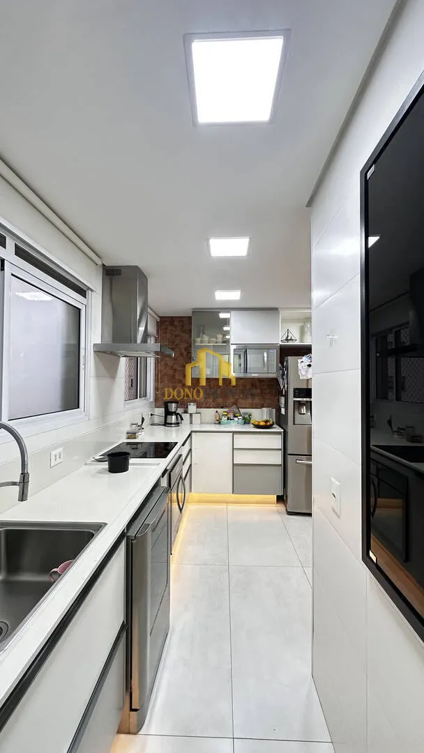 Imagem Apto 123 m² 3 dorms 1 suíte andar alto vista piscina Domo Life, Centro SBC