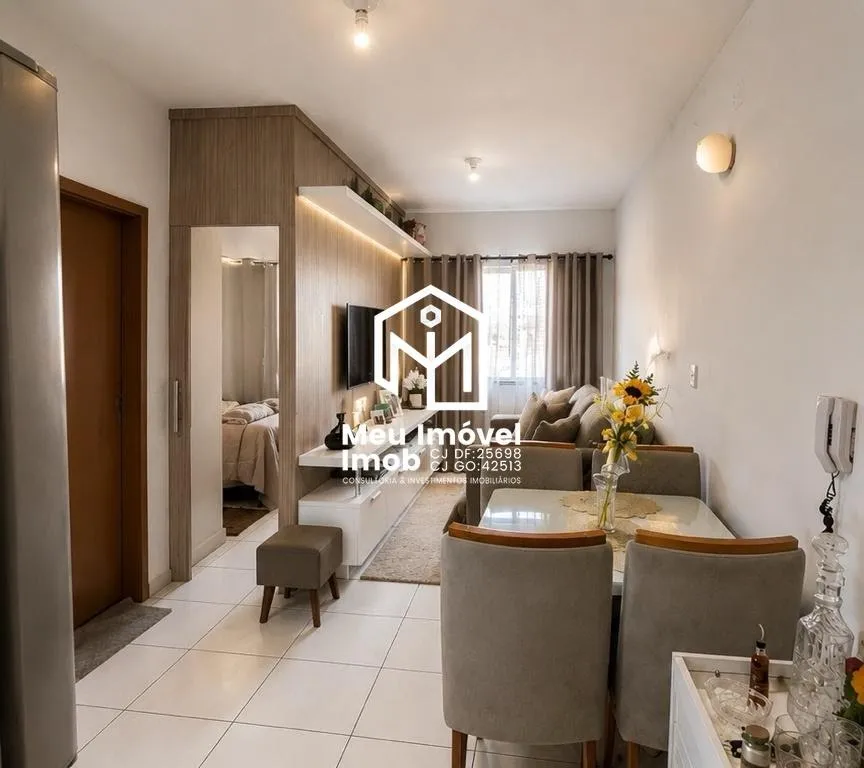 Imagem Residencial Quatro Estações APTO 1 Quarto 36m² Samambaia Sul